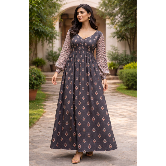 Midnight Chevron Cotton set