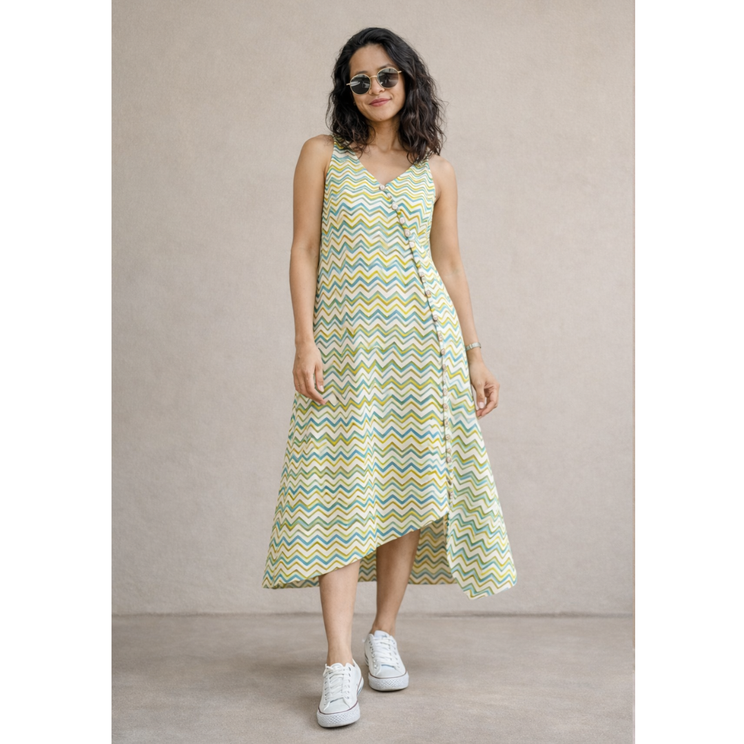 Mint Meadow Floral Cotton Set